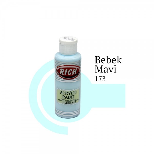 Rich Akrilik Boya 173-Bebek Mavi (120 cc)