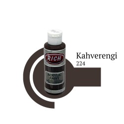 Rich Akrilik Boya 224-Kahverengi (120 cc)