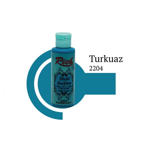 Rich Mul.Surface 2204-Turkuaz(130 cc)