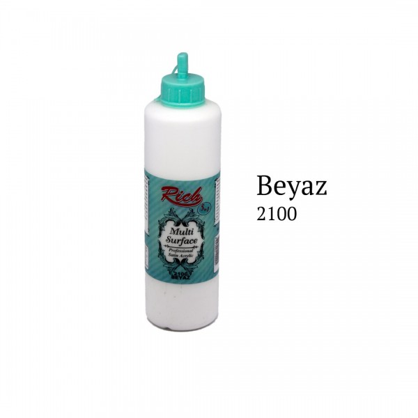 Rich Mul.Surface Akr.Boya 500 Cc (2100-Beyaz)