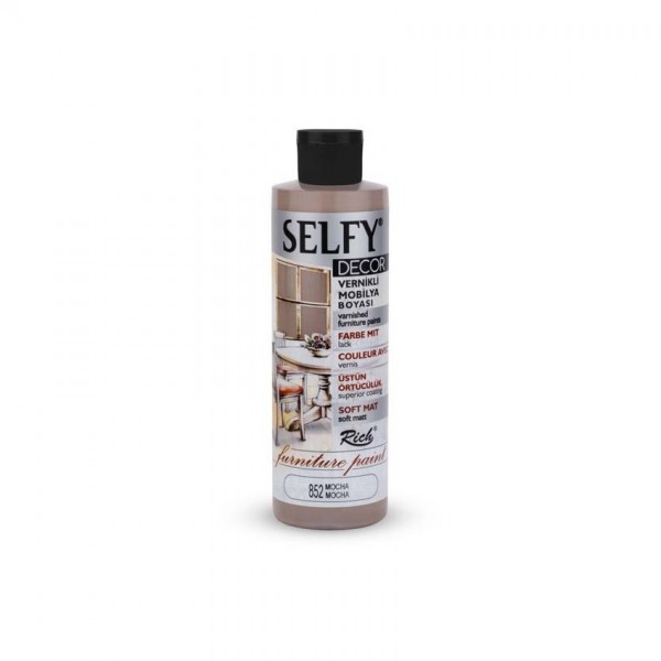 Rich Selfy Decor 240 cc (9455-Mocha) Rich Selfy Decor 240 cc (9455-Mocha)
