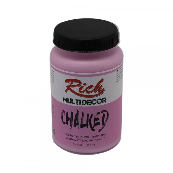 Rich Multi Decor Chalked 4522-Bebek Pembe (250 cc)