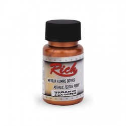 Rich Akrilik Kumaş Boya Met.50 Cc Bakır