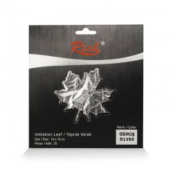 Rich Yaprak Varak Gümüş