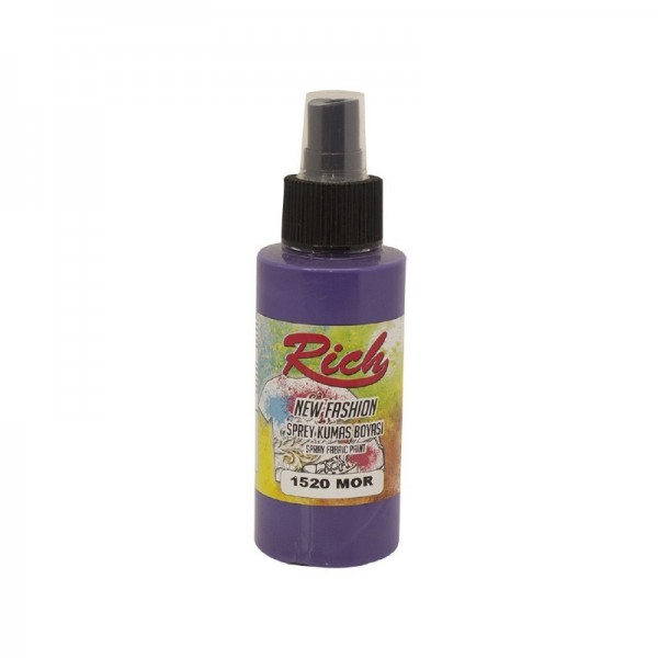 Rich New Fashion Sprey Kumaş Boyası 100cc-1520-MOR