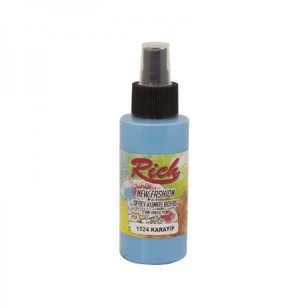 Rich New Fashion Sprey Kumaş Boyası 100cc-1524-KARAYİP