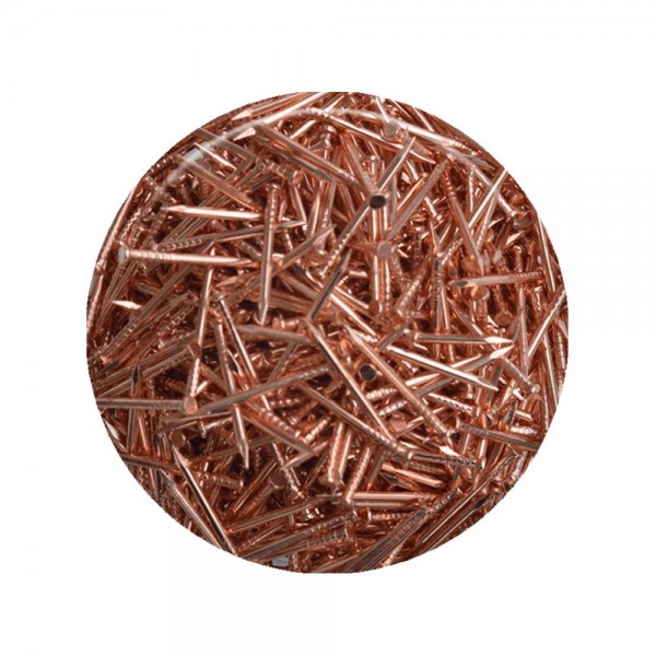 Düz Baş Nikel Bakır Kaplama Çivi (1 Kg)