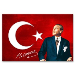Bayrak & Atatürk (Model:03)