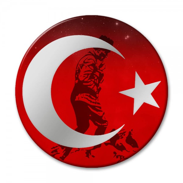 Daire Bayrak & Atatürk (Model:08)