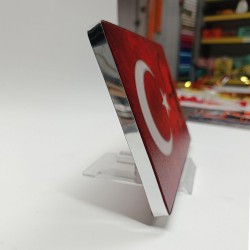 12 mm Gümüş Kenar Şerit (5 mt)