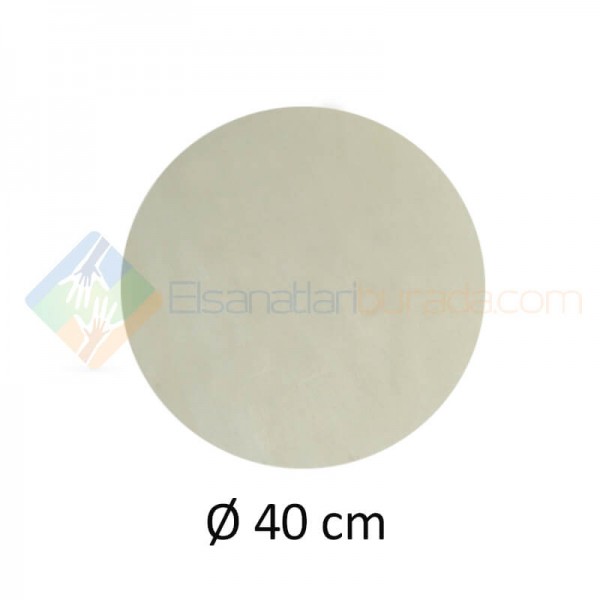 Daire Kesim Kavak Sunta (Çap:40 cm)