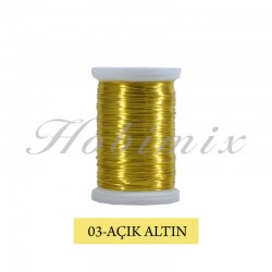 Filografi Teli (03-Açık Altın)