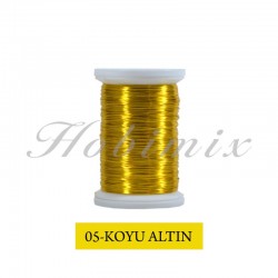 Filografi Teli (05-Koyu Altın)