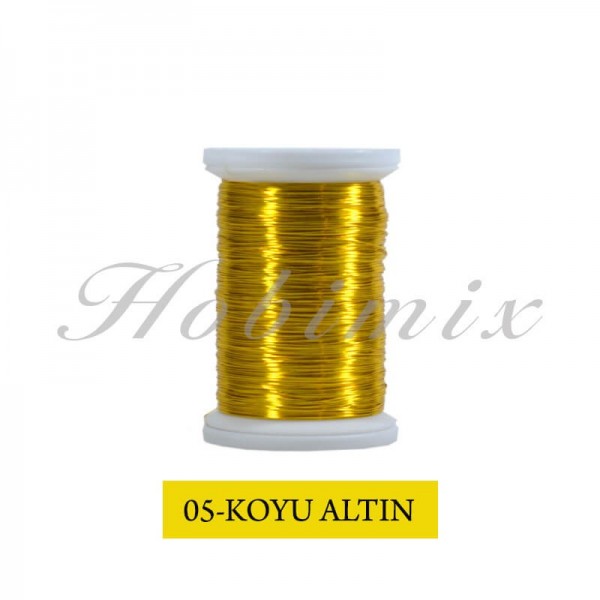 Filografi Teli (05-Koyu Altın)