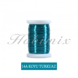 Filografi Teli (14A-Koyu Turkuaz)