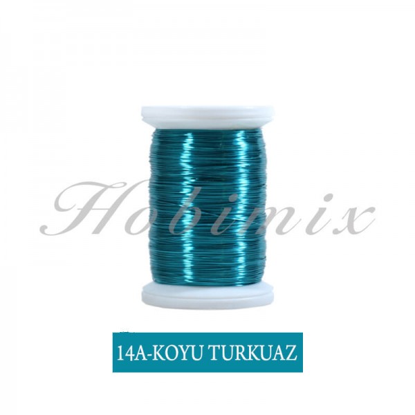 Filografi Teli (14A-Koyu Turkuaz)