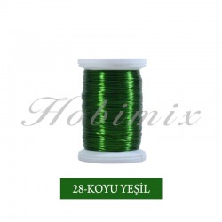 Filografi Teli (28-Koyu Yeşil)