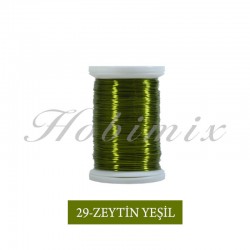 Filografi Teli (29-Zeytin Yeşil)
