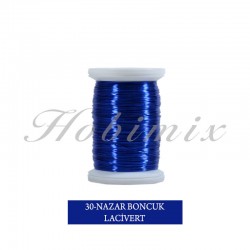 Filografi Teli (30-Nazar Boncuk Lacivert)