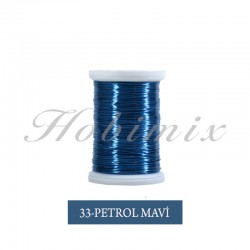 Filografi Teli (33-Petrol Mavi)