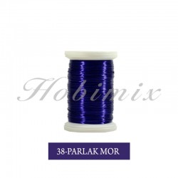 Filografi Teli (38-Parlak Mor)