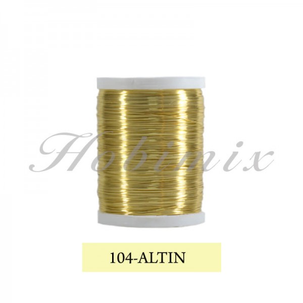Filografi Teli (104-Altın)