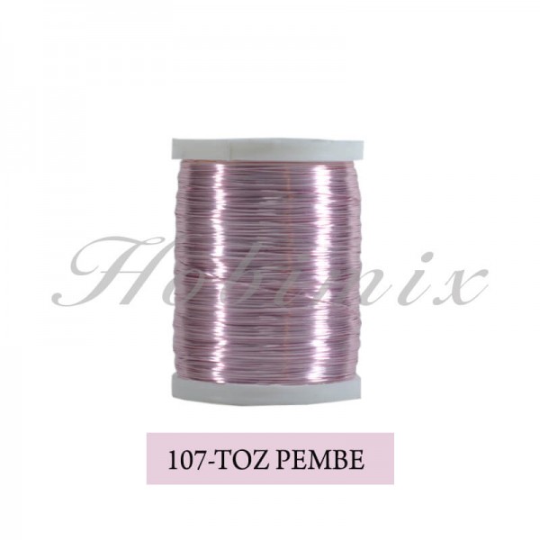 Filografi Teli (107-Toz Pembe)