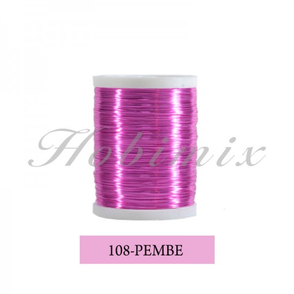 Filografi Teli (108-Açık Pembe)
