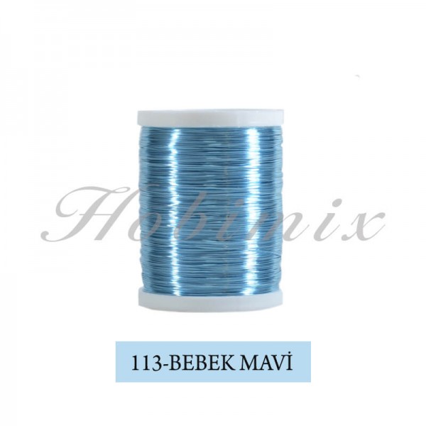 Filografi Teli (113-Bebek Mavi)