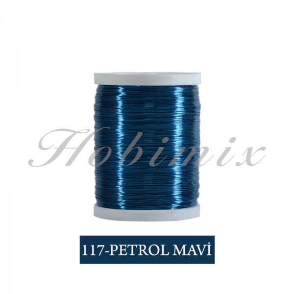 Filografi Teli (117-Petrol Mavi)