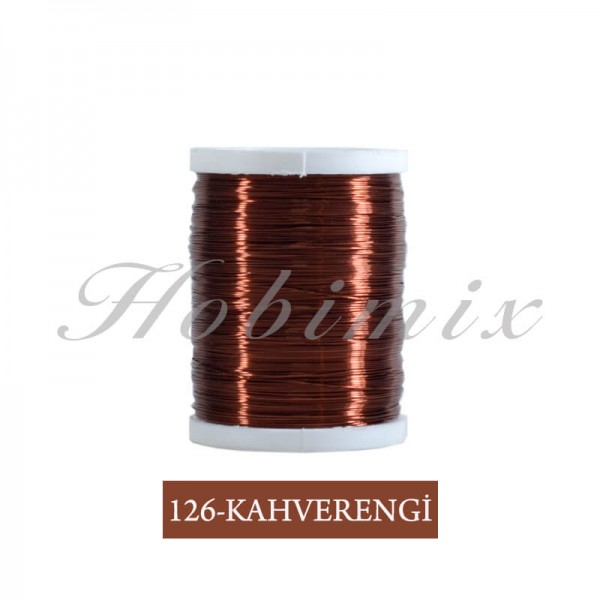 Filografi Teli (126-Kahverengi)