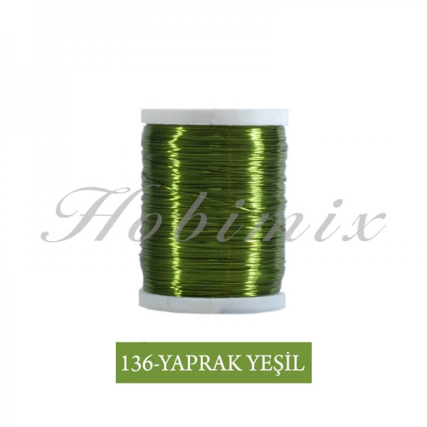 Filografi Teli (136-Yaprak Yeşil)