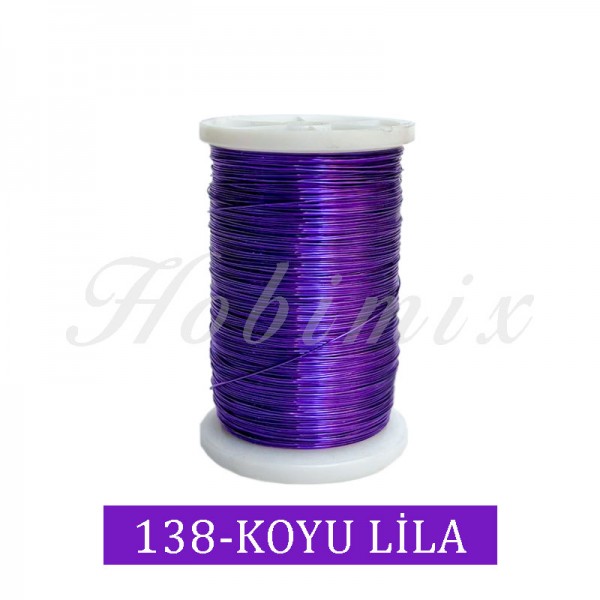 Filografi Teli (138-Koyu Lila)