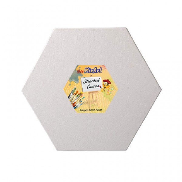 Hobimix Profesyonel Altıgen Tuval (40x45 cm)