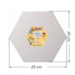 Hobimix Profesyonel Altıgen Tuval (25x30 cm)