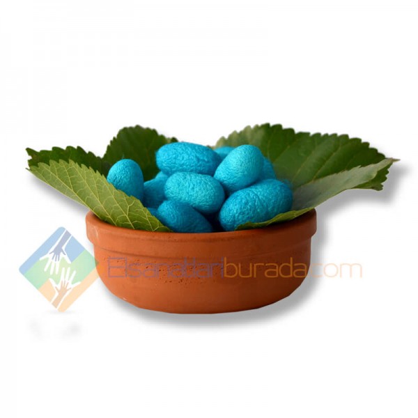 Turkuaz İpek Kozası